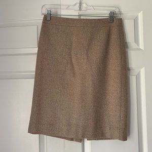 Jcrew Wool Pencil Skirt